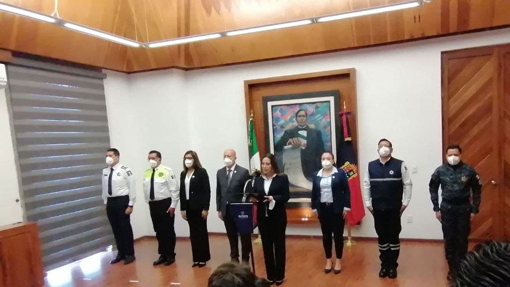 Lorena Alfaro presenta al nuevo gabinete de Seguridad en Irapuato