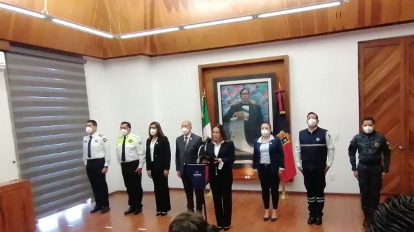 Lorena Alfaro presenta al nuevo gabinete de Seguridad en Irapuato