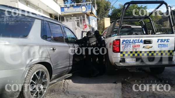 Persecución en Guanajuato capital termina con choque y un detenido