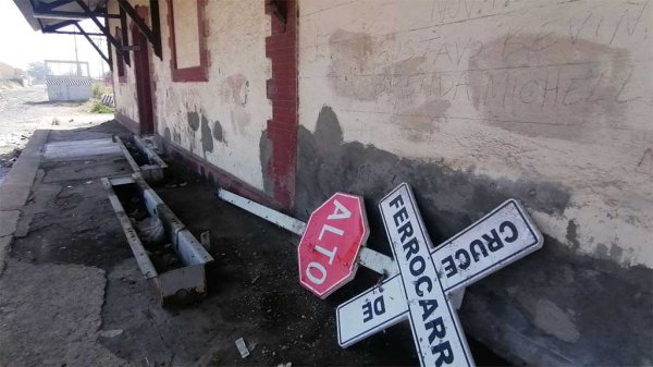 Abandono convierte a la estación del ferrocarril de Salamanca en albergue de indigentes