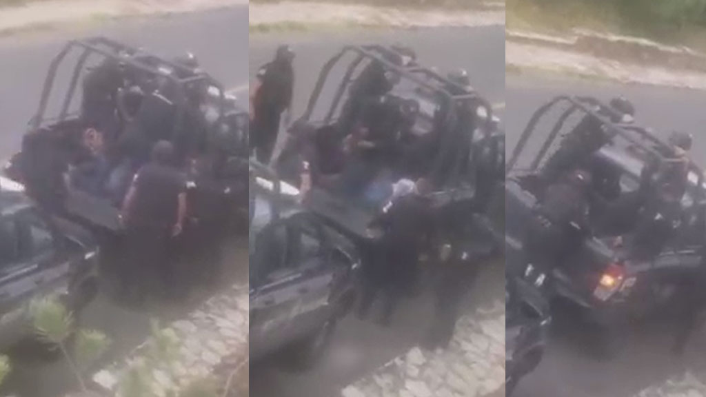 Policías de Guanajuato capital golpean a detenidos en patrulla (video)