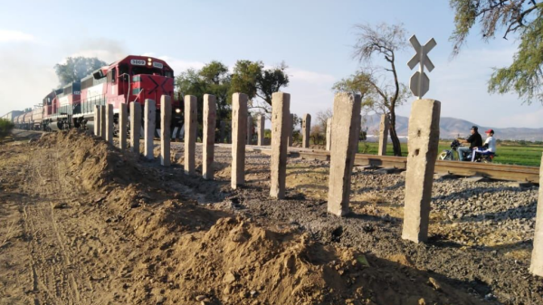 Habilitarán nuevamente el cruce sobre la vía del tren en La Soledad, Silao