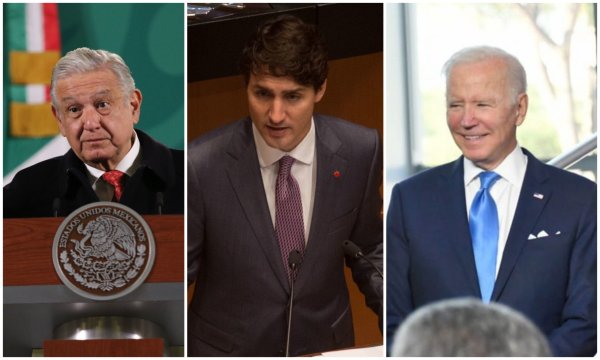 AMLO se reunirá con Biden y Trudeau en Washington; la primera tras 5 años