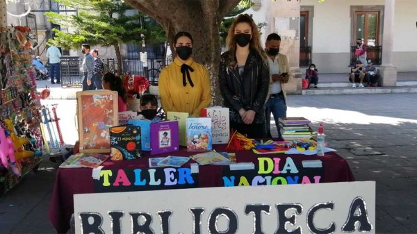 Con historias y talleres, conmemoran el Día Nacional del Libro en Salamanca