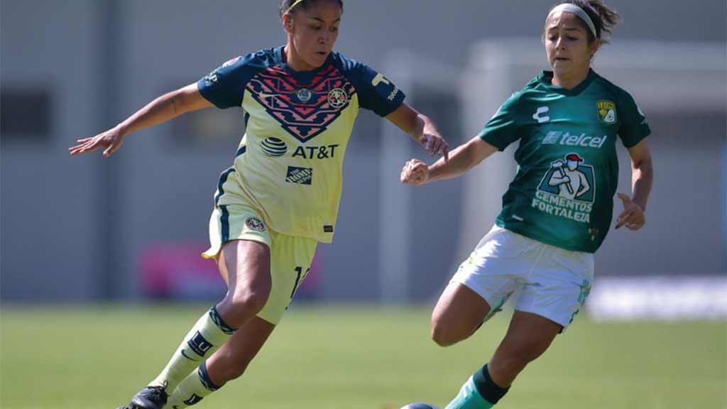 América propina goliza a León en la Liga MX femenil