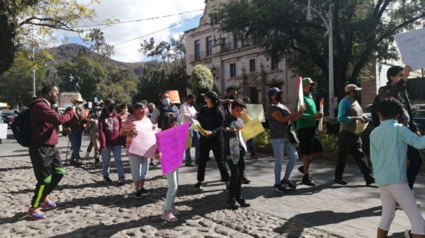 Guanajuato: Marchan contra la construcción del Nuevo Museo de las Momias