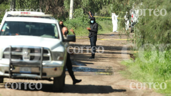 León: Localizan cadáver envuelto en plástico en un campo de siembra