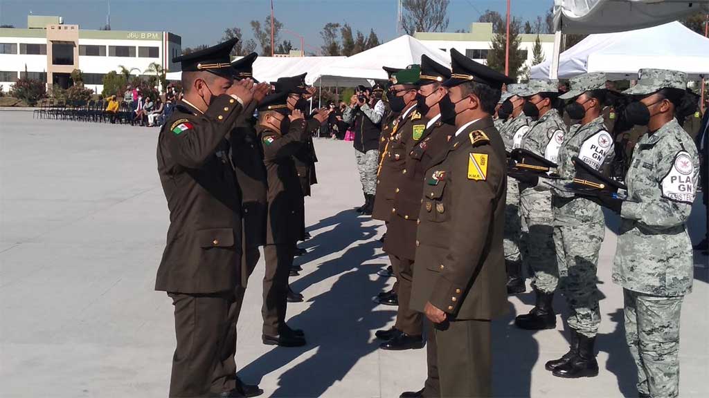 Reconocen el trabajo de elementos de la XII Región Militar en Irapuato