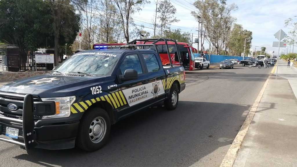 Preparan operativo de seguridad por temporada de aguinaldos en Salamanca