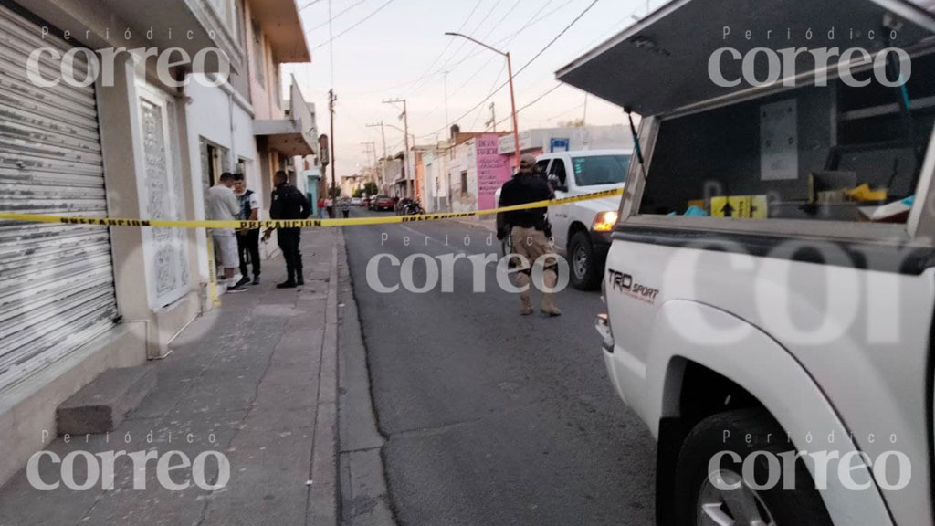 Asesinan a vendedor de ropa en zona centro de San Francisco del Rincón