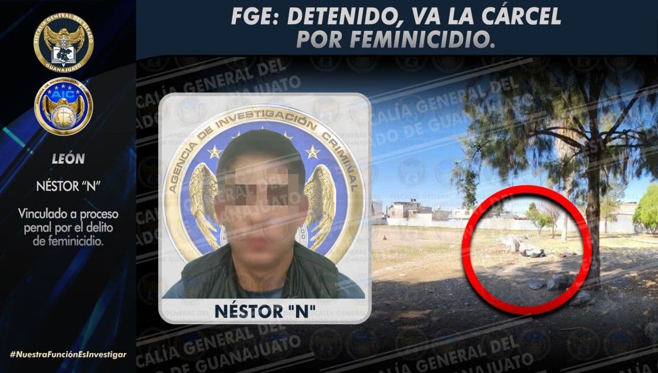 Vinculan a proceso a Néstor por decapitar a una mujer en León