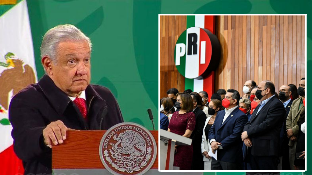 AMLO pide al PRI avalar reforma eléctrica