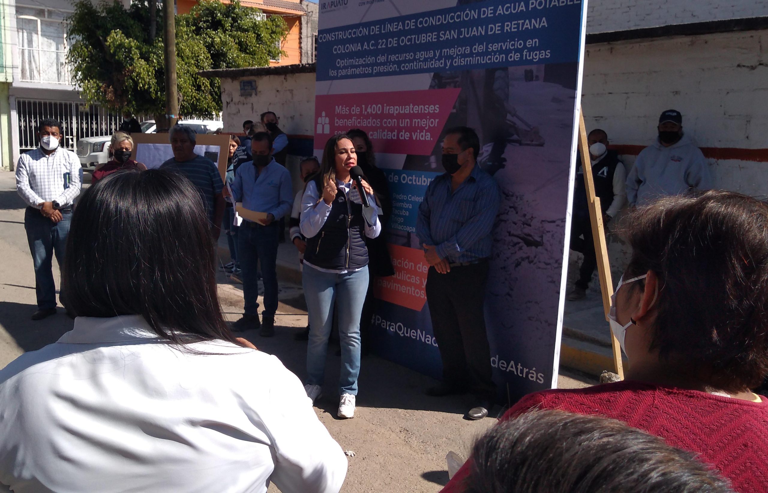 Irapuato: llega el agua potable a Tinaja de Bernales y colonia 22 de octubre