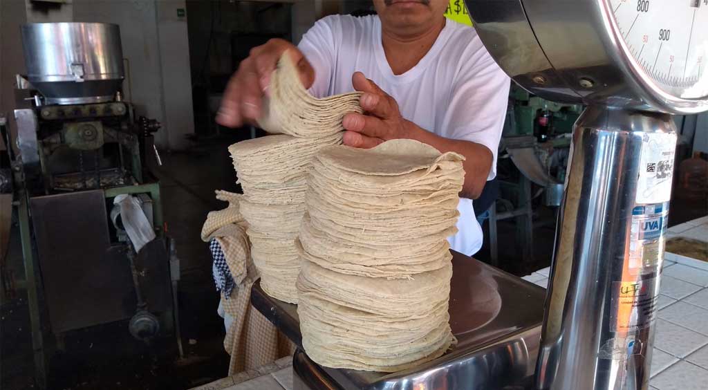 Kilo de tortilla en Salamanca podría aumentar hasta los 23 pesos en el 2022