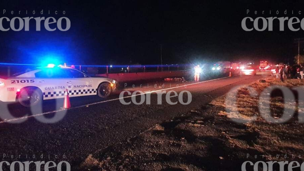 Apaseo el Alto: Muere motociclista arrollado por un tráiler en la Panamericana