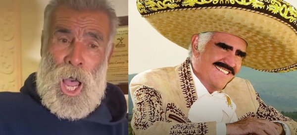 Hombre en situación de calle se viraliza por cantar como Vicente Fernández