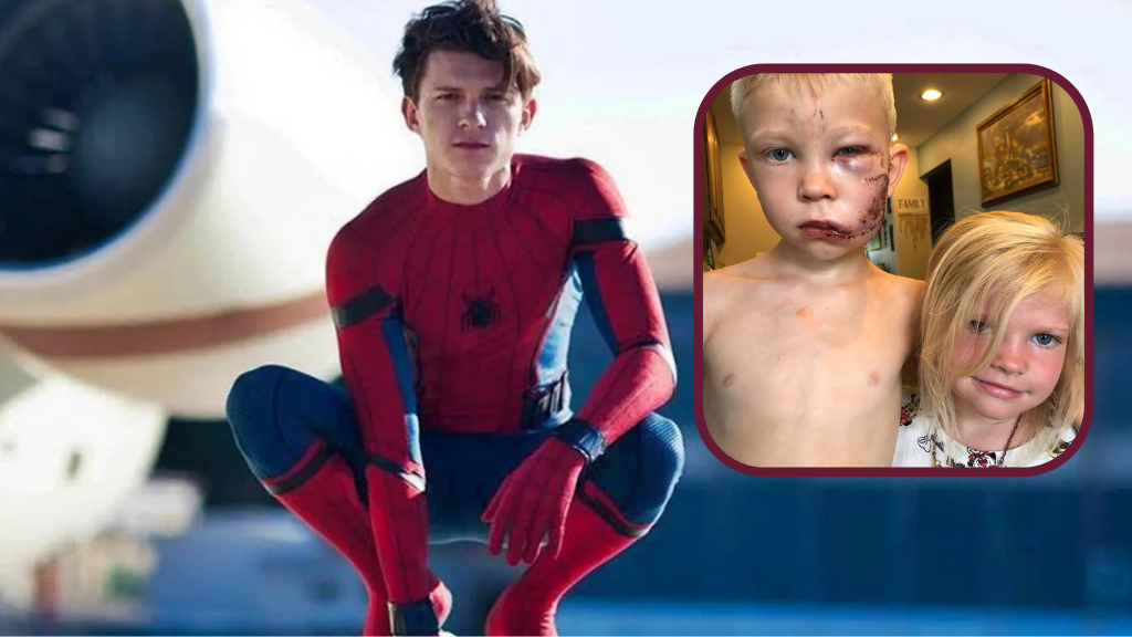 Tom Holland lo hace de nuevo: cumple promesa a niño que salvo a su hermanita de un perro