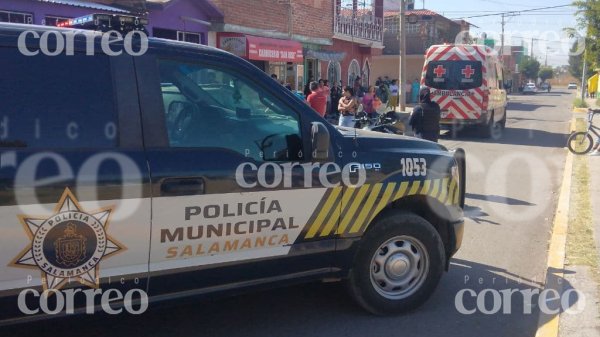 Lesionan a joven con arma de fuego en la colonia San José de Salamanca