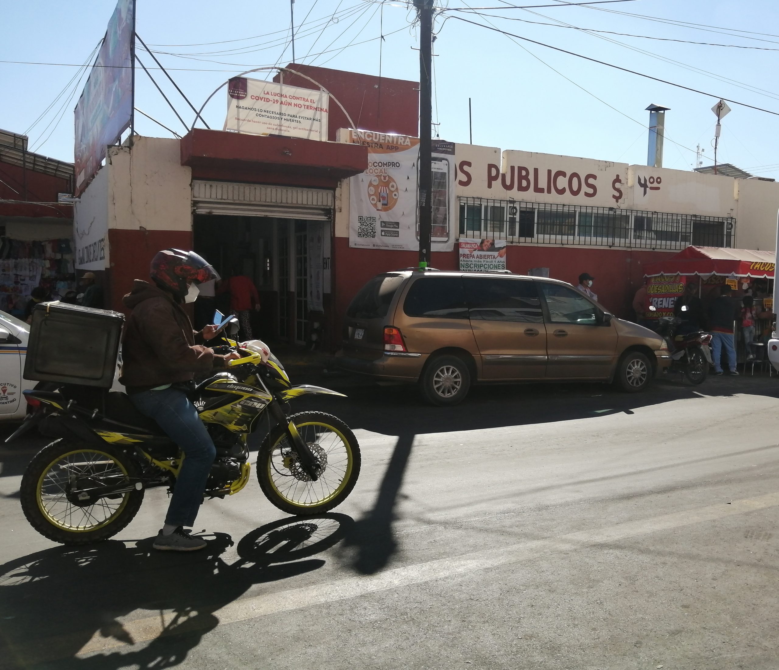 Salamanca: trabajadores de moto envíos, sufren de agresiones, asaltos y estafas