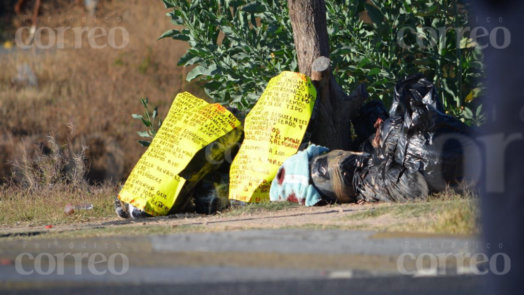 Abandonan restos humanos en la carretera Puerto Interior-Romita