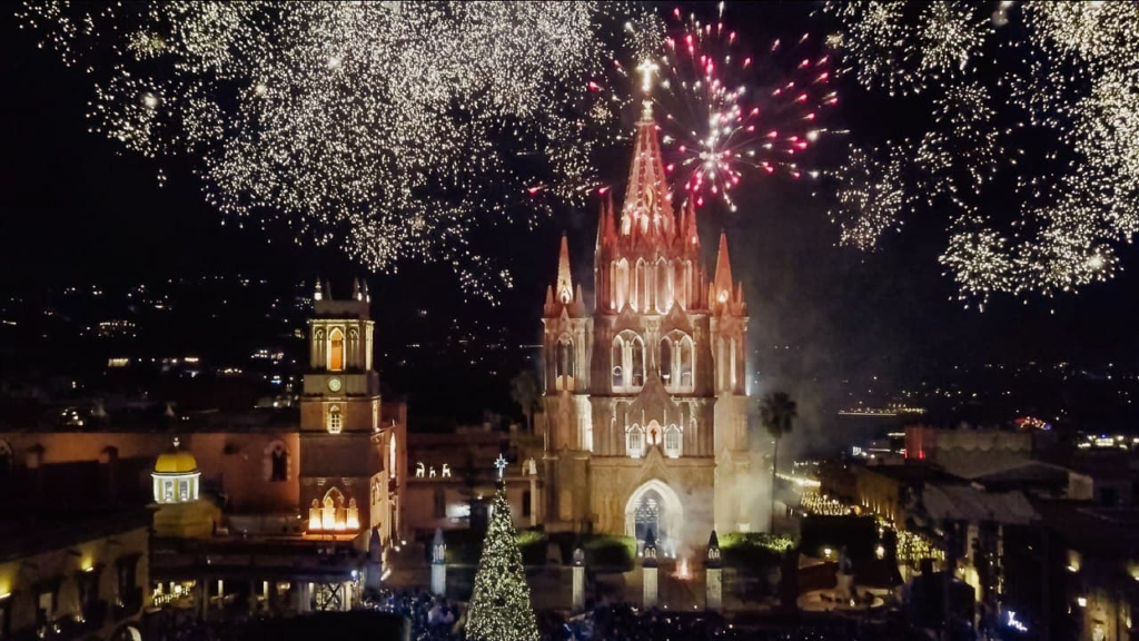 Presumen gran celebración de Año Nuevo en San Miguel de Allende