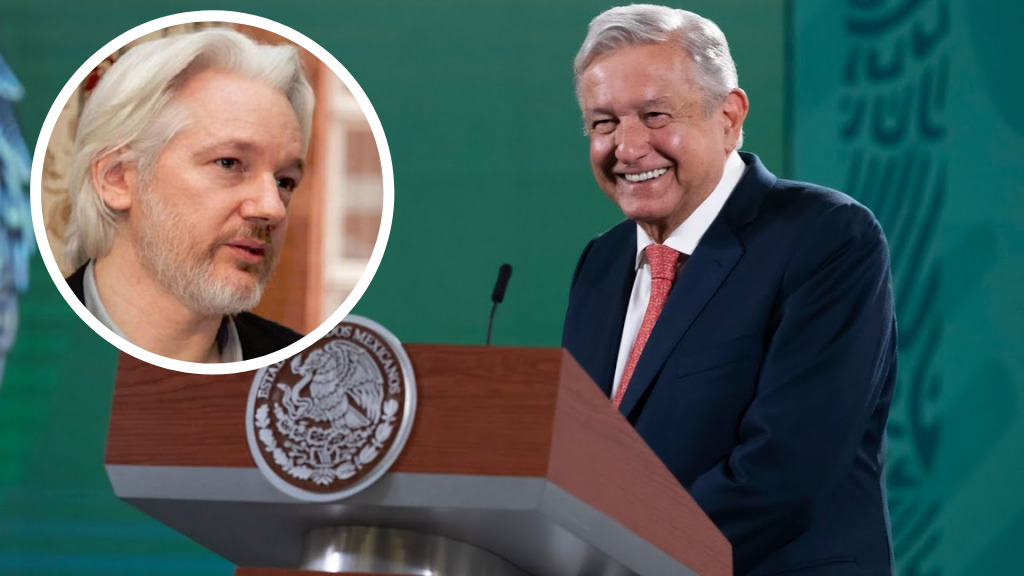 AMLO reitera su oferta de asilo político al periodista Julian Assange