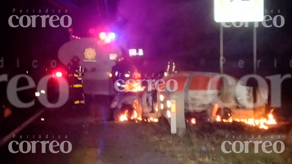 Irapuato: encuentran a hombre degollado luego de que su auto se incendiara