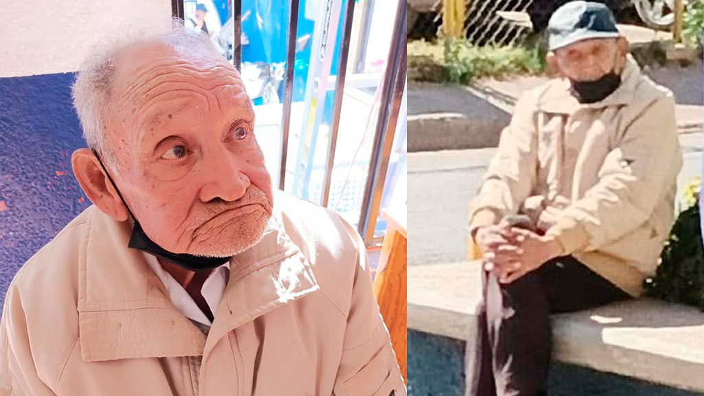 Hombre de 91 años se perdió; busca a su familia en Guanajuato