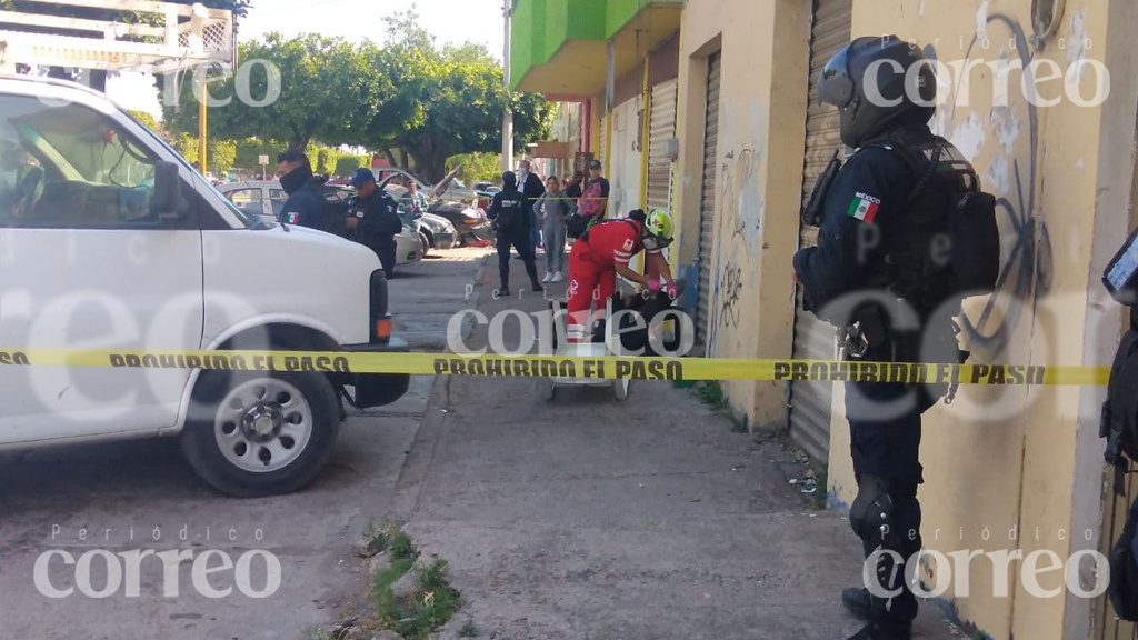 Lesionan a hombre a balazos en taller eléctrico de Nativitas, Salamanca