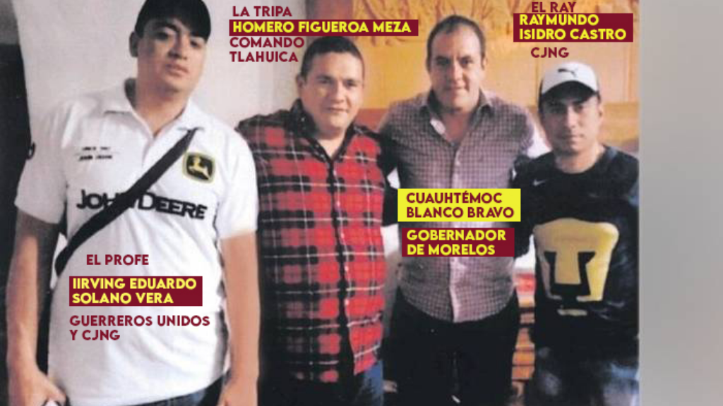 Políticos y narcos se lanzan contra Cuauhtémoc Blanco por foto con líderes criminales