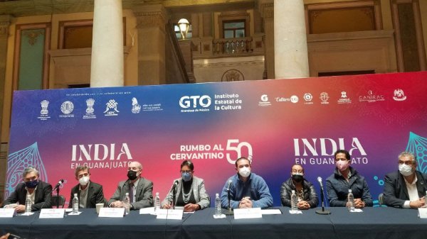 Presentan la jornada cultural ‘India en Guanajuato’ del programa ‘Rumbo al FIC 50’