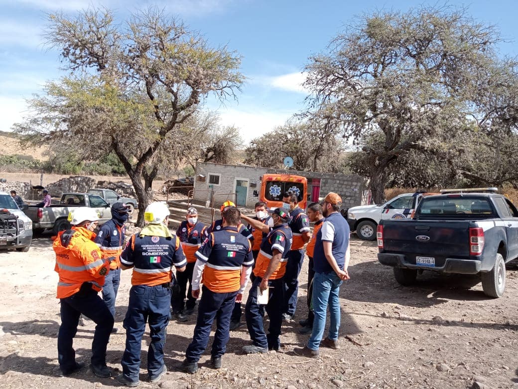 Rescatan a madre e hija extraviadas dos días en cerros de San Diego de la Unión