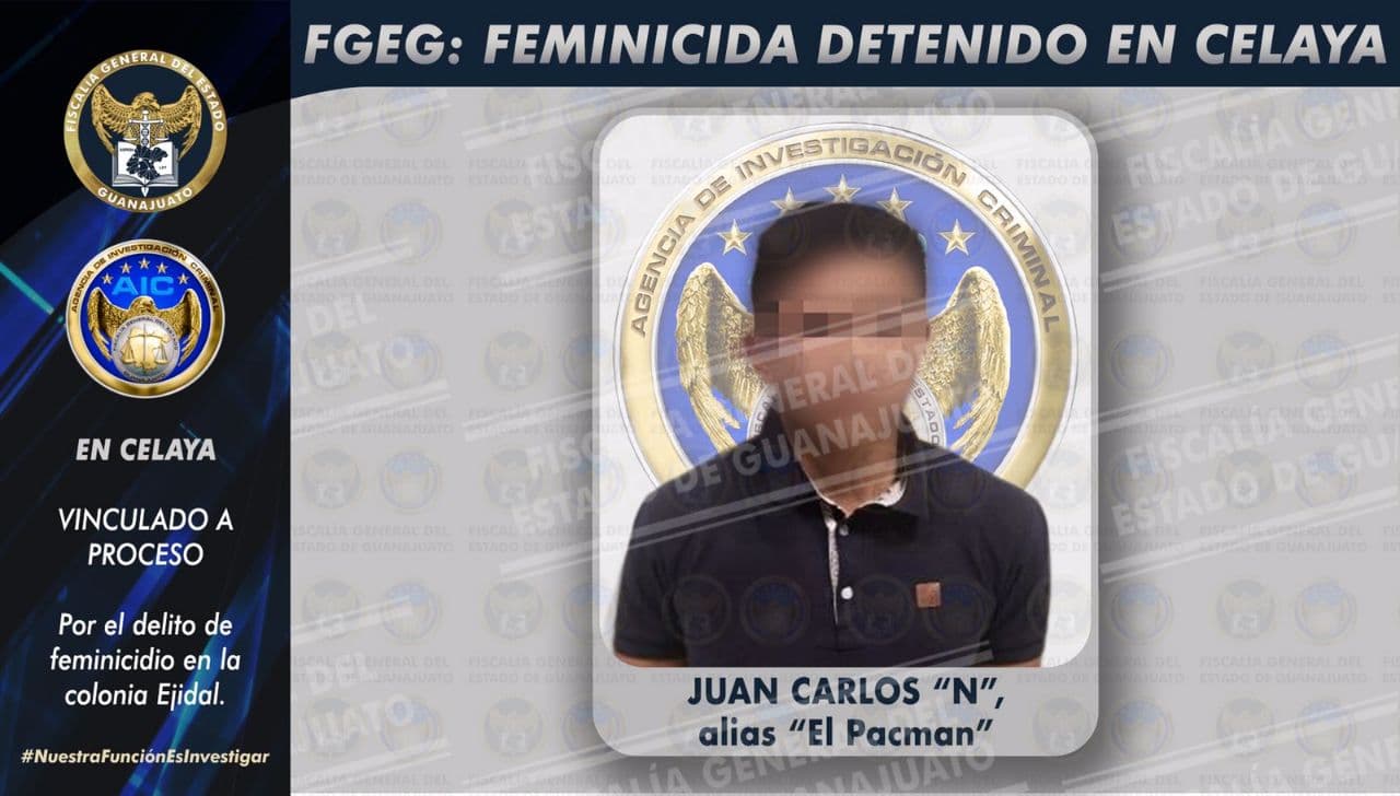 Vinculan a proceso a Juan Carlos por el feminicidio de Casandra en Celaya