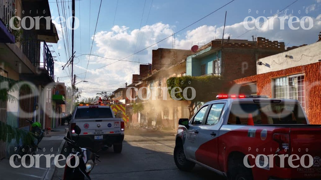 Irapuato: abuelita pierde hasta a su mascota en incendio; su hijo la salvó de morir