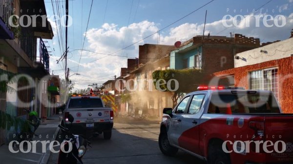 Irapuato: abuelita pierde hasta a su mascota en incendio; su hijo la salvó de morir