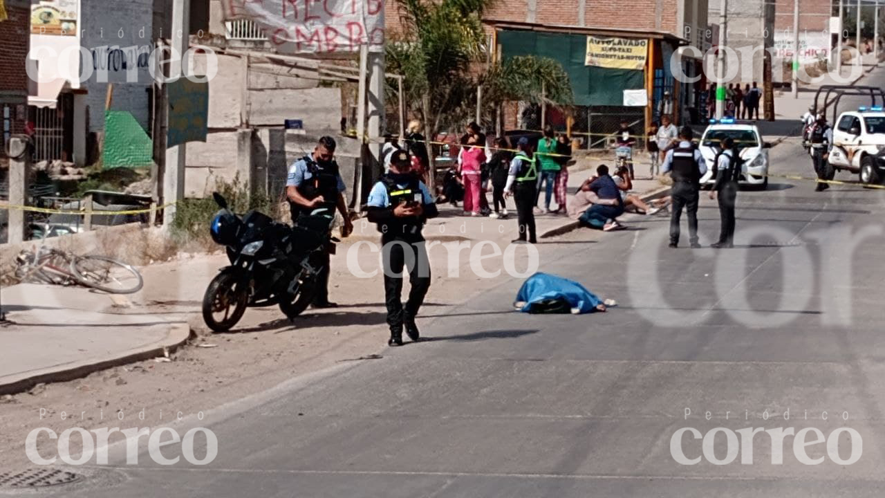 Motociclista atropella y mata a ciclista de 68 años en Camino Real de León