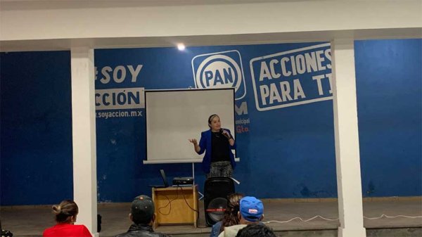 Claudia Silva presenta sus resultados a 100 días de gobierno en Acámbaro