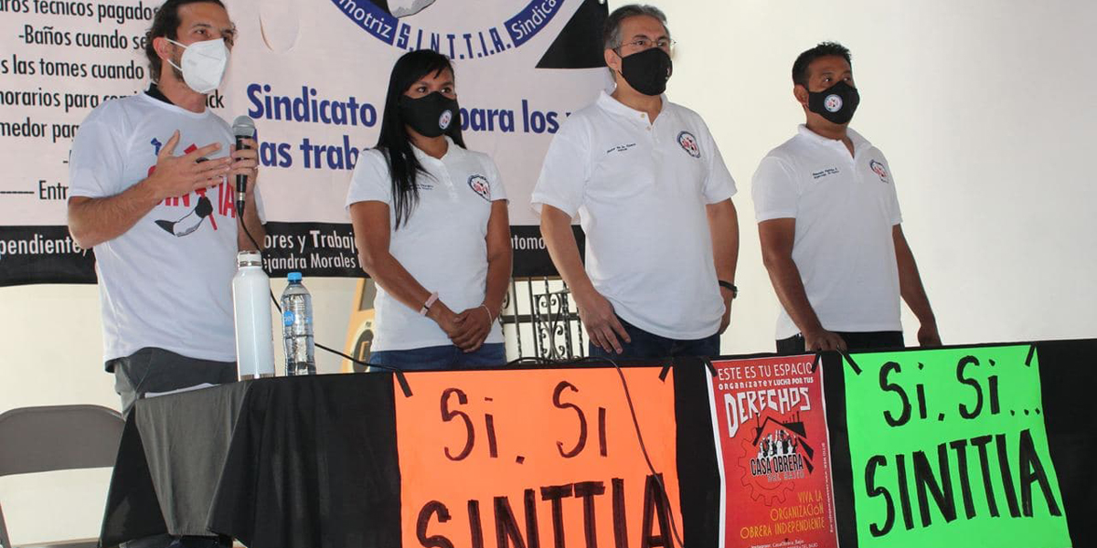 SINTTIA y refuerzos internacionales llaman por libertad sindical en GM Silao