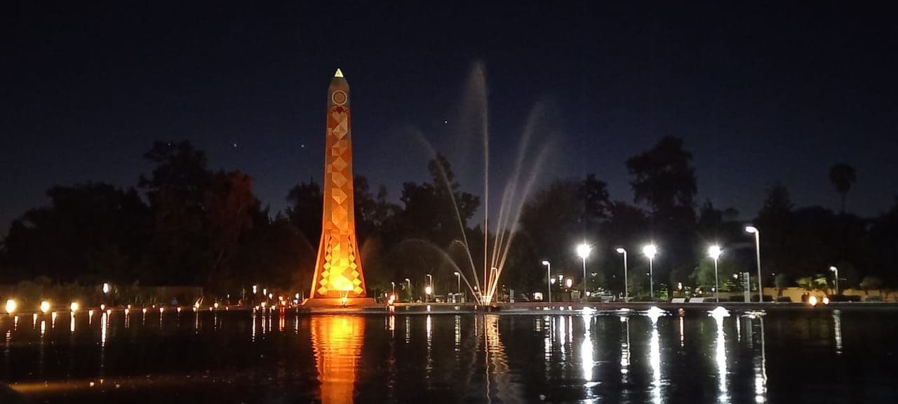 Parque Irekua se ‘pinta’ de naranja para honrar a víctimas del cáncer