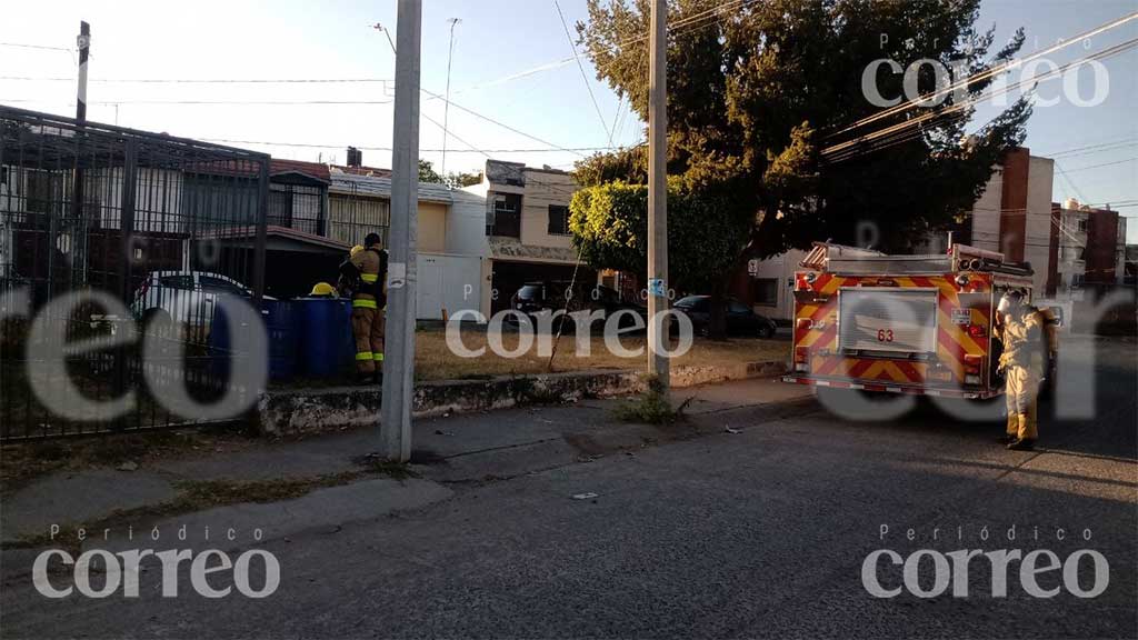 Alerta a vecinos productos tóxicos en la colonia Hacienda del Rosario de León