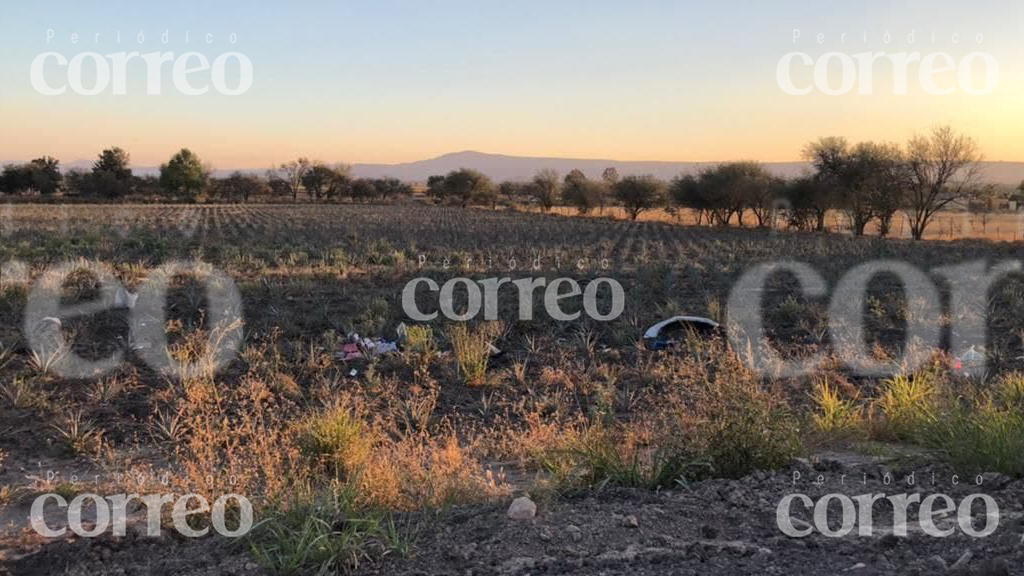 Volcadura en Purísima de Rincón cobre una vida y deja dos lesionados