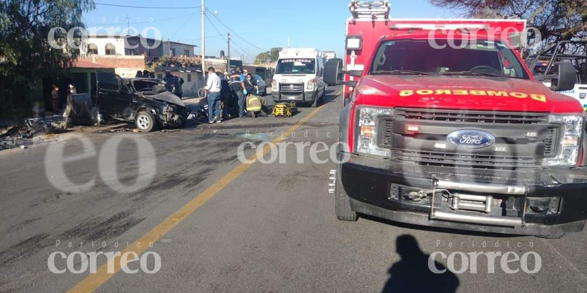 Accidentes en Apaseo y Juventino Rosas dejan un muerto y un lesionado