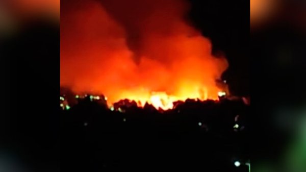 Incendio consume pastizal en la colonia Lagos de Celaya