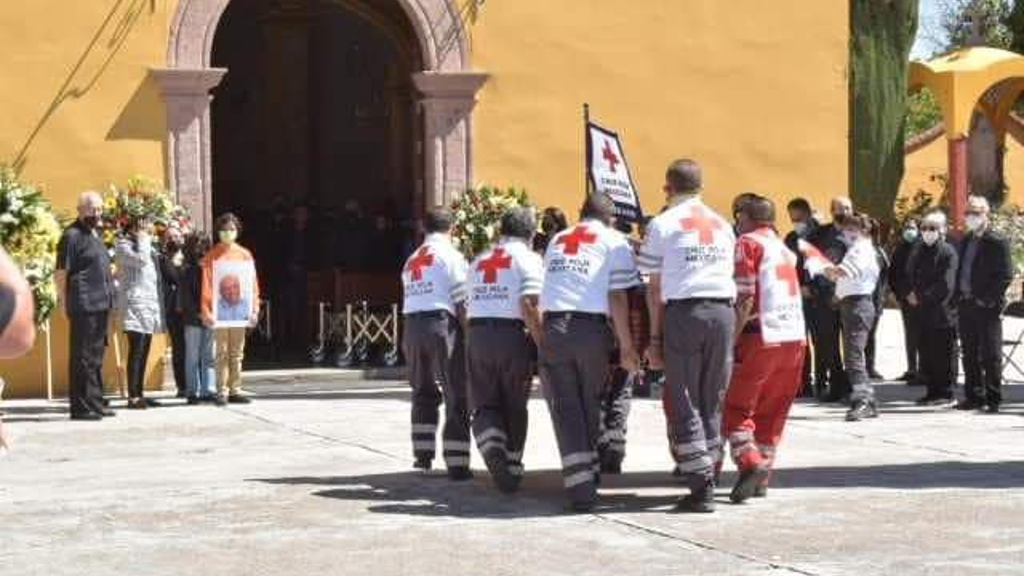 Comonfort: Socorristas despiden a veterano de Cruz Roja ejecutado