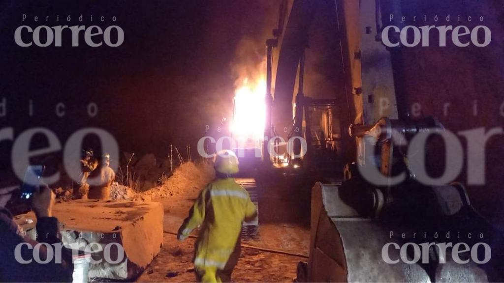 Se incendia empresa en la Acámbaro-Jerécuaro; deja pérdidas arriba de 1 mdp  