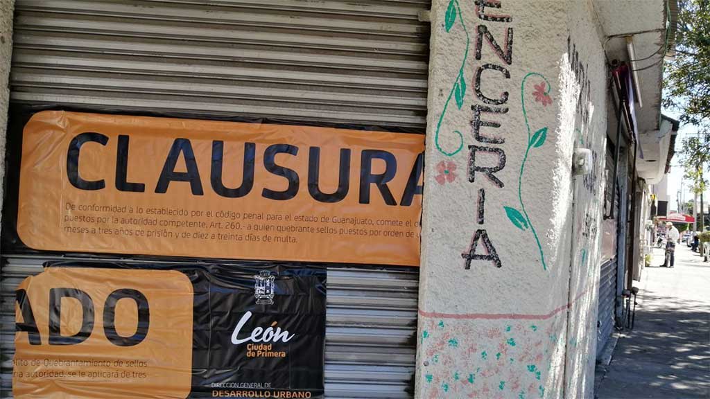 Comerciantes denuncian clausuras por ‘tráfico de influencias’ en León