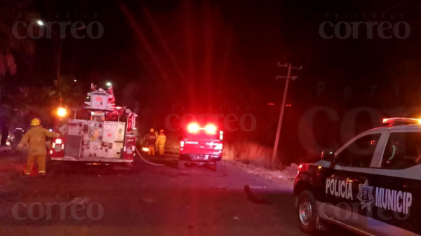 Fuerte accidente en la carretera deja un hombre muerto en Acámbaro