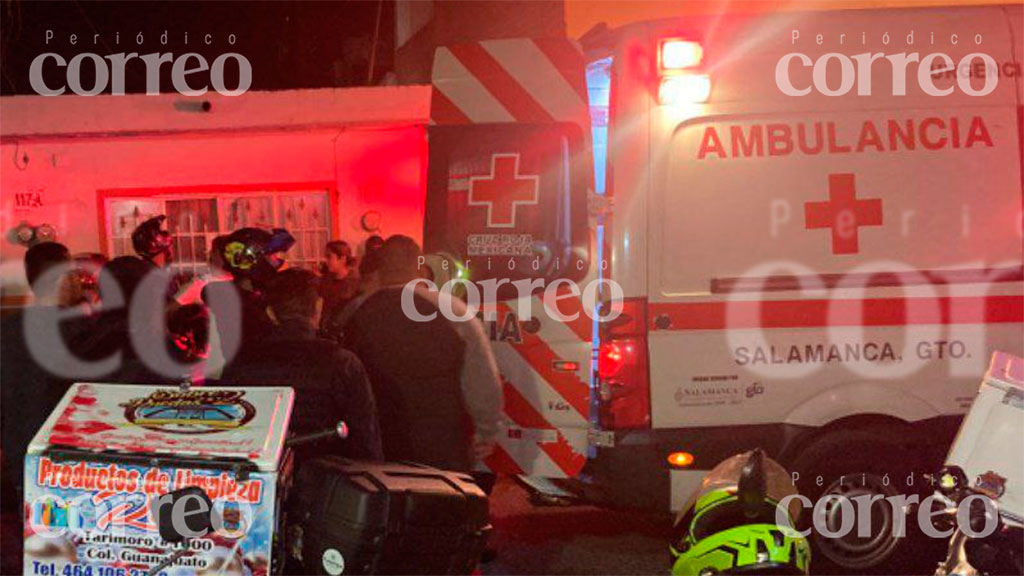 Salamanca: trabajador de motoenvío sale lesionado en la colonia Los Pinos