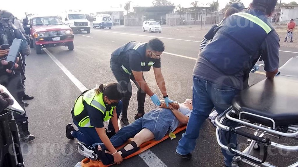 Atropellan a motociclista de Pénjamo y culpable se da a la fuga