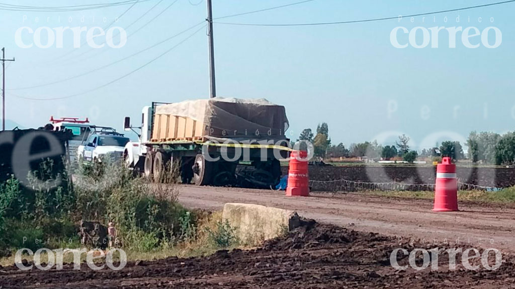 Juventino Rosas: motociclista muere tras accidente en comunidad de Pozos